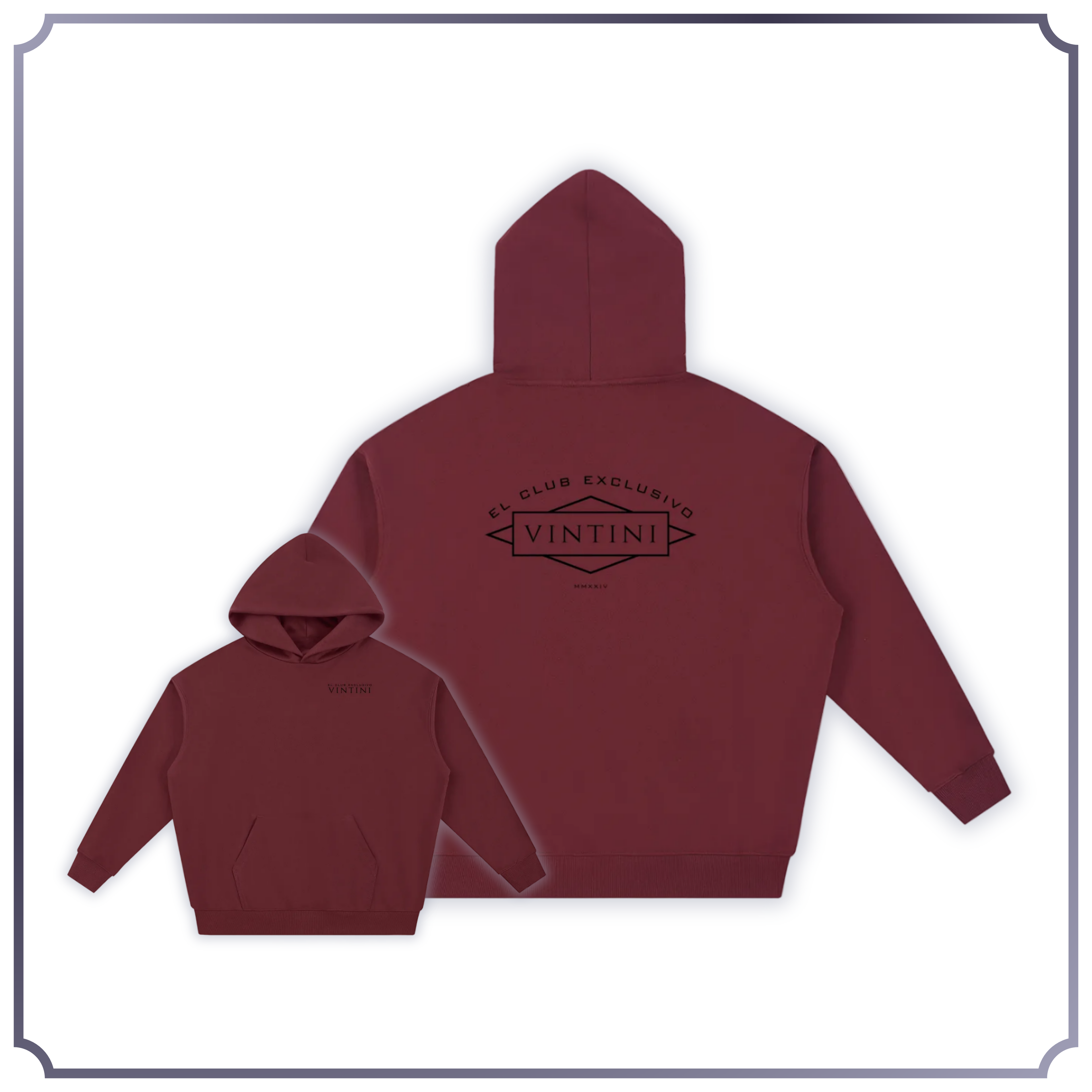 Club Heavyweight Hoodie {ROJO}