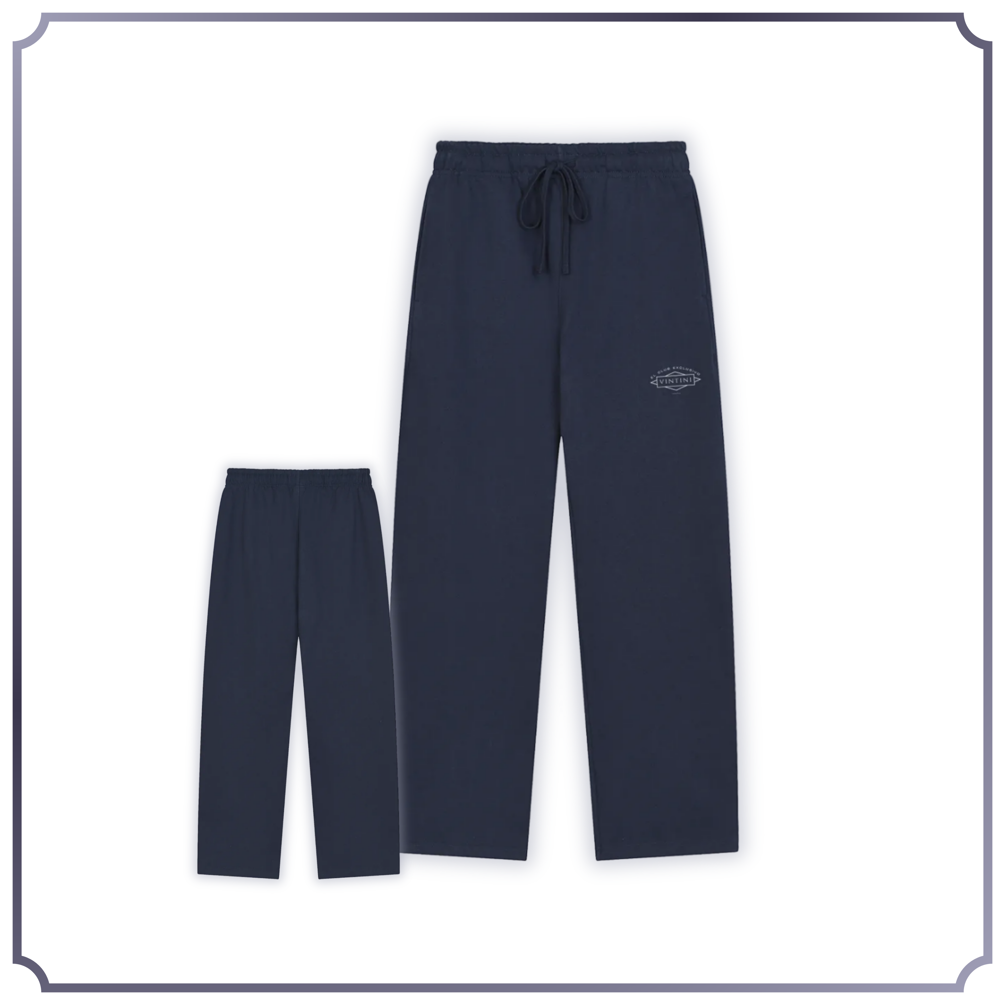 Club Heavyweight Straight-Leg Joggers {AZUL}