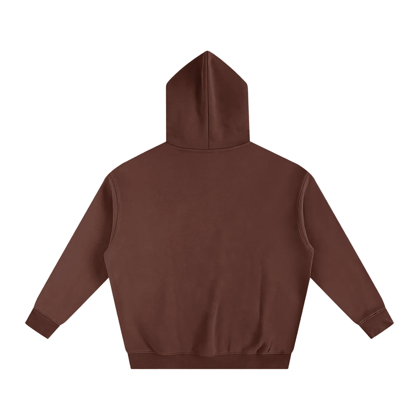 Sports Oversize Fleece Hoodie [COFFEE]