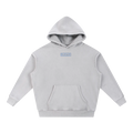 Sports Snow-Wash Oversize Fleece Hoodie [ICE]