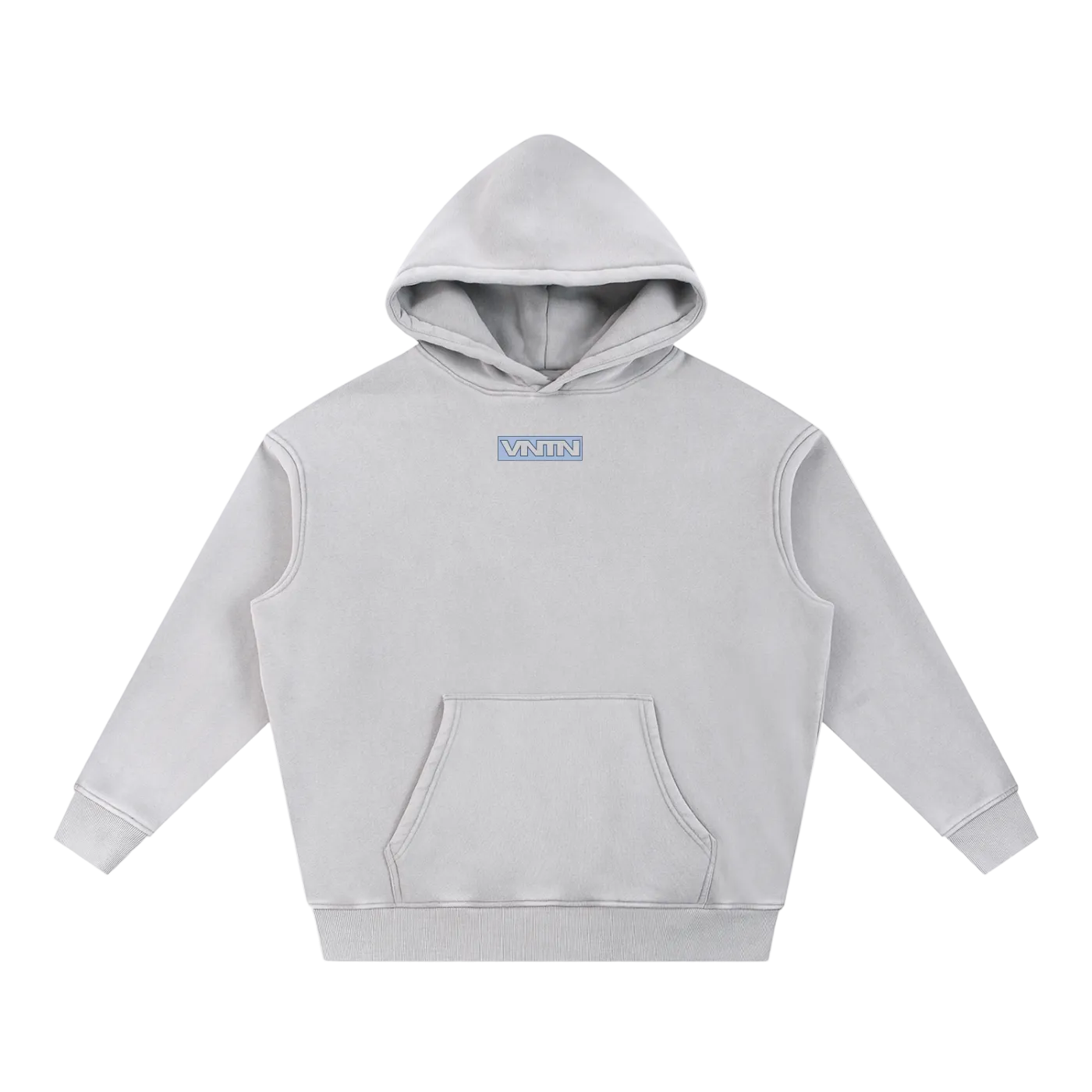 Sports Snow-Wash Oversize Fleece Hoodie [ICE]