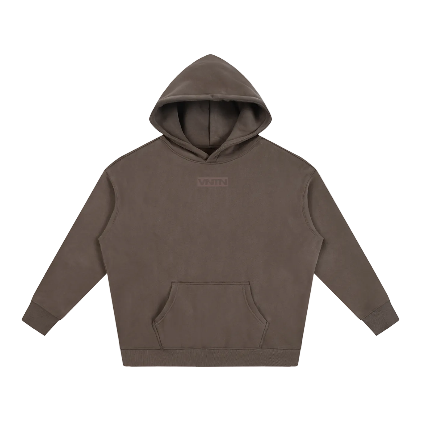 Sports Oversize Fleece Hoodie [CHOCOLATE]