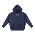 Sports Oversize Fleece Hoodie [BERRY]