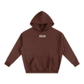 Sports Oversize Fleece Hoodie [COFFEE]