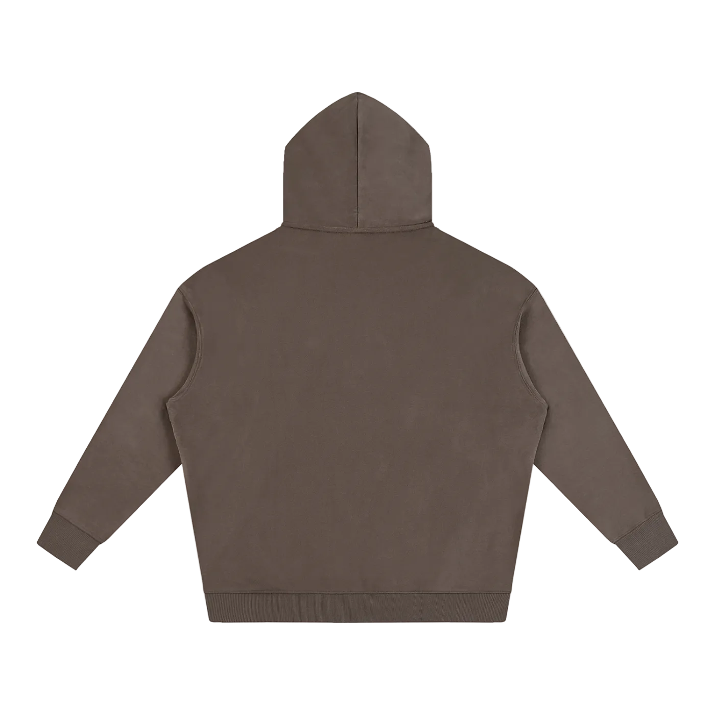 Sports Oversize Fleece Hoodie [CHOCOLATE]